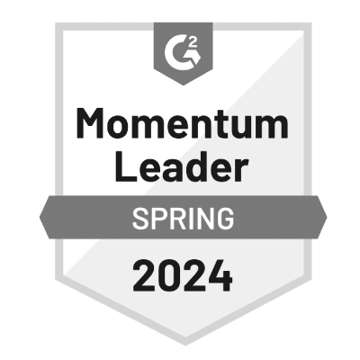 Gravity Software - G2 Momentum Leader Badge Spring 2024